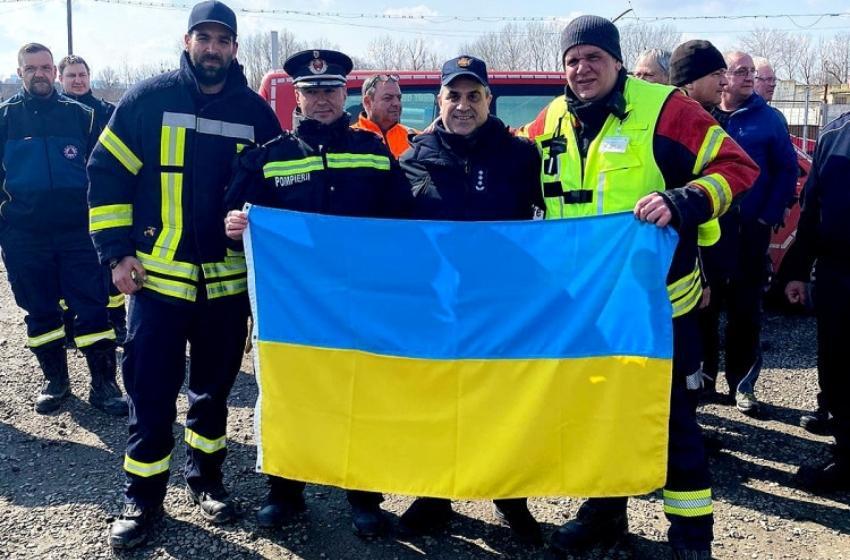 German rescuers handed over 16 special vehicles to Odessa colleagues